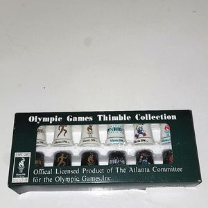 VINTAGE ATLANTA OLYMPICS 1996 THIMBLE SET of 12